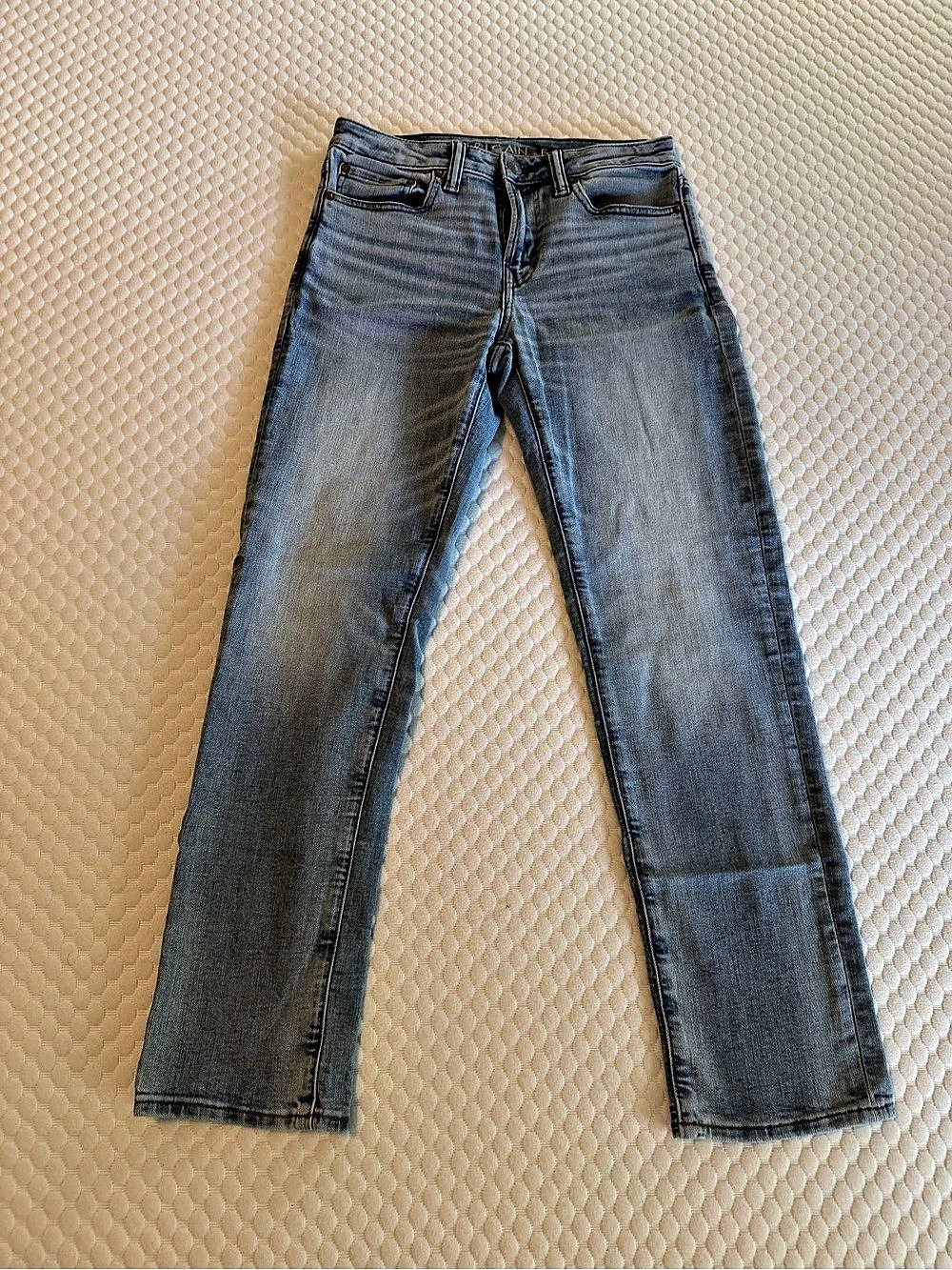 American Eagle Slim Straight Jeans Blue Waist 29 x 30